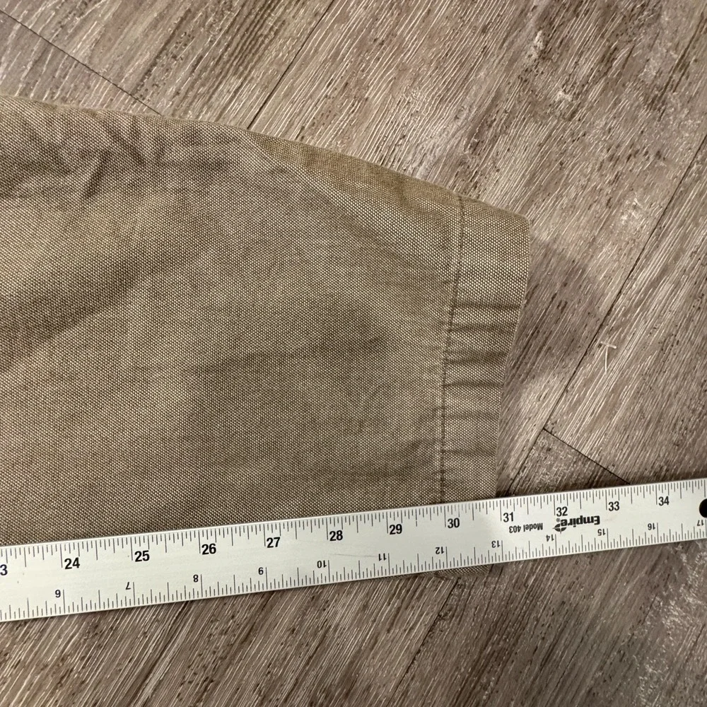 Banana Republic Pants Mens 32 Khaki Aiden‎ Chino Slim Straight Flat Front 32x31